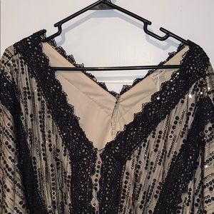 SFC Middle of a memory sequin tunic top